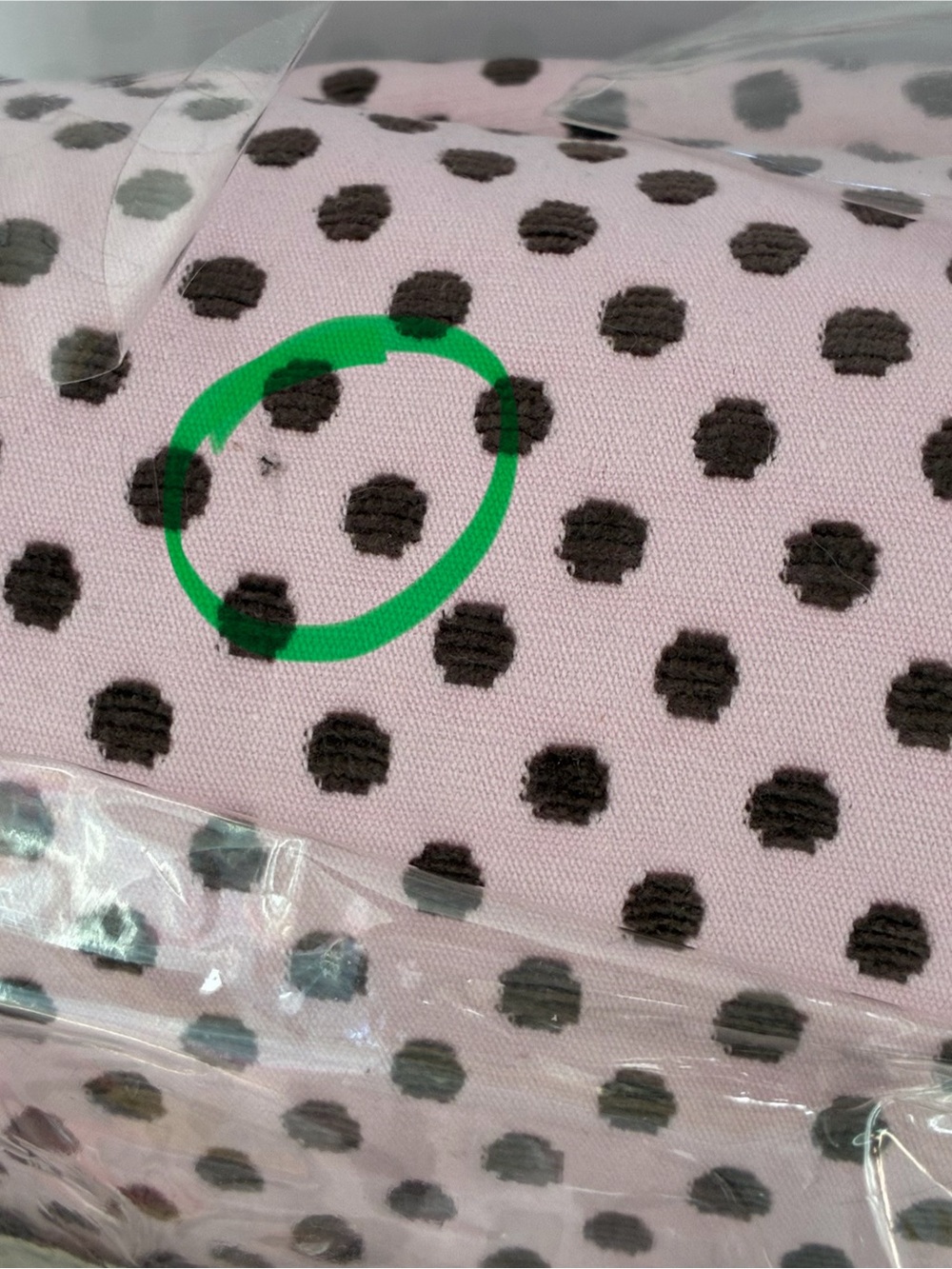 Cotton Fabric Panel Polka Dot Pattern - Picture 4 of 6